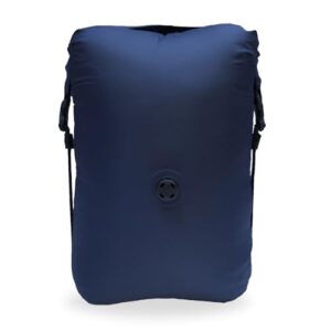 NORDKAMM 17L Kompressionssack in Navy Blazer, ultraleicht und wasserdicht, ideal für Outdoor-Aktivitäten wie Camping und Wandern.