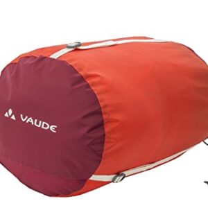 Hochwertiger, leuchtend orangefarbener Packsack von VAUDE mit den Maßen 40 x 30 cm, ideal für den Transport und die Organisation von persönlichen Gegenständen im Alltag und beim Reisen.
