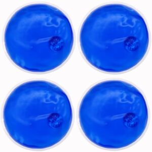 Panngu 4er Set Handwärmer in Blau, wiederverwendbare Taschenwärmer für kalte Hände, ideal für Kinder und Erwachsene ohne Stromversorgung
