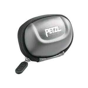 Kompakte PETZL Gürteltasche SHELL in Schwarz für Outdoor-Aktivitäten, ideal für das sichere Verstauen von persönlichen Gegenständen bei Sport und Freizeit.