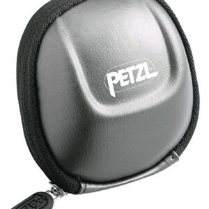 PETZL Gürteltasche SHELL in Schwarz, ideal für Outdoor-Aktivitäten, gefertigt aus strapazierfähigem Material mit praktischen Abmessungen.
