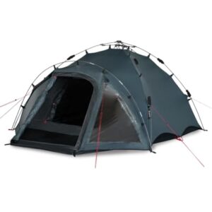 qeedo Quick Oak Campingzelt mit innovativem Quick-Up-System, wasserdicht und stabil, ideal für bis zu 3 Personen beim Camping oder Festival.