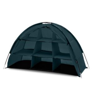Faltregal qeedo Shelf Campingschrank 120 x 80 x 50 cm mit 9 Fächern für effiziente Lagerung im Freien