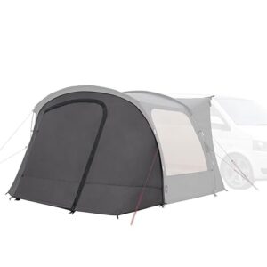 qeedo Motor Canopy Door für Vorzelte, wetterfest, mit verschließbarem D-Reißverschluss und strapazierfähigem Polyester, ideal für Outdoor-Camping