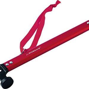 Relags Robens Camping Hammer 'MP in mehrfarbiger Ausführung mit langem, ergonomischen Griff und stabiler Hammerfläche, ideal zum Einschlagen von Heringen im Campingbereich.