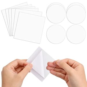 Xzeemo 12 Stück Reparatur Patch Tape TPU, wasserdicht und transparent für schnelle Reparaturen von Zelten, Schlauchbooten und Daunenjacken.