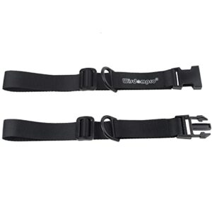 Rutschfester, längenverstellbarer Brustgurt für Rucksack, ideal für Wandern, Joggen und Klettern, mit Schnellverschluss-Schnalle und D-Ring.