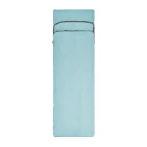 Sea to Summit Comfort Blend Liner Rectangular Pillow Sleeve in Aqua Sea Blue für maximalen Schlafkomfort und Hygiene auf Reisen
