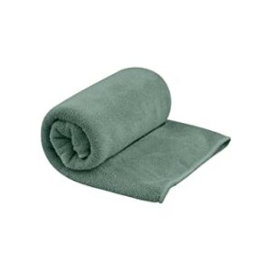 Sea to Summit Tek Towel Reisehandtuch in Sage Green, 40 x 80 cm, weich, saugfähig und schnelltrocknend, ideal für Camping und Fitness.