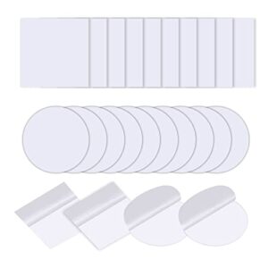 20 Stück selbstklebende Repair Flicken für Zelte, Luftmatratzen und Rucksäcke, transparentes Reparaturset zur schnellen Behebung von Löchern und Rissen.