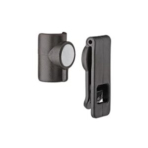 Source Tactical Gear Magnetic Tube Clip in Schwarz, praktische Halterung für Trinksysteme, ideal für Outdoor-Aktivitäten wie Wandern oder Radfahren.