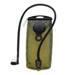 Source WXP Storm Valve Hydration System Trinkblase in Schwarz, 2 Liter, ideal für Outdoor-Aktivitäten und Sport, mit praktischem Schlauch und Storm Valve für einfaches Trinken.