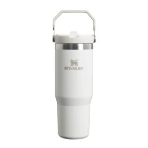Stanley Flip Straw Tumbler 1.0 Trinkflasche aus Edelstahl mit Strohhalm, 0.89L, spülmaschinenfest, für kalte Getränke, modernes Design