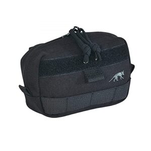 Tasmanian Tiger TT Tac Pouch 4 Horizontal in Schwarz, kompakte und robuste Tasche zur Organisation von Ausrüstung.