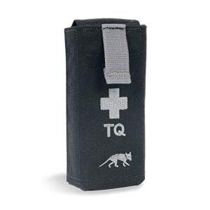 Tasmanian Tiger TT Tourniquet Pouch ll in Schwarz, ideal für die sichere Aufbewahrung eines Tourniquets, ausgestattet mit MOLLE-System für einfache Befestigung.
