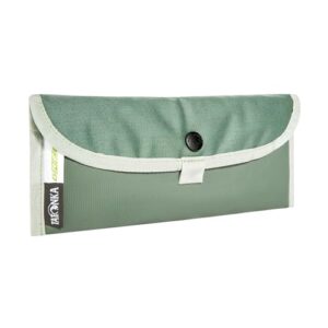 Tatonka Bestecktasche in sage green, ideal zur Aufbewahrung von Camping-Besteck, aus robustem Nylon mit Druckknopfverschluss für sicheren Transport.
