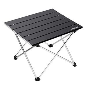 Leichter, klappbarer Aluminium Campingtisch für Outdoor-Aktivitäten mit stabilen Beinen und modernem Design, ideal für Picknick und Reisen.