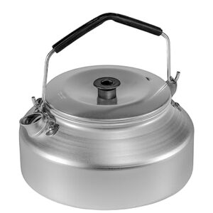 Trangia Wasserkessel 0,9 L für Outdoor-Abenteuer aus robustem Aluminium mit abnehmbarem Griff und Deckel, optimal für Camping und Wandern.