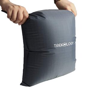 TREKOLOGY 30L Pumpsack Rolltop-Kompressionspumpsack für Schlafmatten, leicht und hygienisch aufblasbar für Camping und Outdoor-Aktivitäten