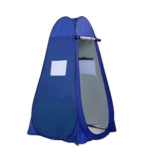 Trintion 190cm Pop up Toilettenzelt in Blau für Outdoor Camping und Dusche mit praktischem Design und einfacher Handhabung.
