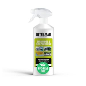 Ultramar Sprayhood & Tent Protector in einer 500 ml Flasche – effektiver Schutz für Zelte und Outdoor-Ausrüstung, wasser- und schmutzabweisend, umweltfreundlich und PFAS-frei