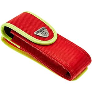 Rotes Nylon Gürteletui von Victorinox für Taschenmesser mit funktionalem Design, ideal für Outdoor-Aktivitäten und tägliche Nutzung.