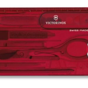 Victorinox Multitool Card in Kreditkartenformat mit 10 Funktionen, einschließlich Schere, Pinzette und scharfer Klinge - praktisches Multifunktionswerkzeug im handlichen Design