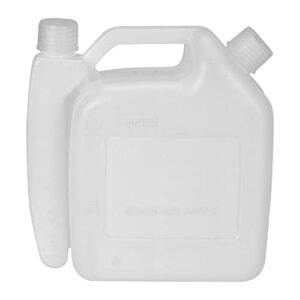 Wanjorlay 1,5 Liter 2-Takt-Kraftstoffmischflasche aus Kunststoff mit klaren Markierungen für verschiedene Mischverhältnisse, ideal für Fahrzeugliebhaber zur praktischen Kraftstoffmischung.