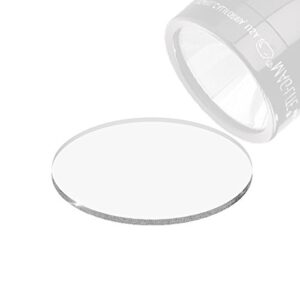 Weltool Maglite Taschenlampe Glas-Objektiv aus Sekuritglas, bruchsicher und klar, für C/D Cell Maglite Taschenlampen, mit perfekter Passform und hervorragender Lichtqualität.