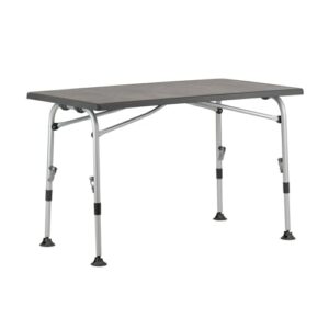 Westfield Table Performance Superb 115 in Schwarz mit stabilen Metallbeinen, ideal für Büro, Zuhause und verschiedene Anlässe.