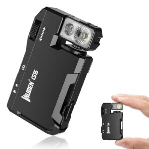 WUBEN G5 Taschenlampe LED aufladbar, kompakte und leistungsstarke Mini LED Taschenlampe mit verschiedenen Lichtmodi und robuster Bauweise.