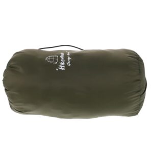 YARNOW Aufbewahrungstasche für Daunenjacke in Olivgrün, ideal für Outdoor-Aktivitäten und Camping, schützt Kleidung vor Feuchtigkeit und Schmutz.