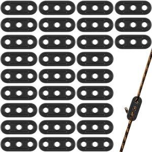 30 Stück Zeltleinenspanner aus robustem Kunststoff für Outdoor-Aktivitäten, ideal zum Stabilisieren von Zelten und Schnüren