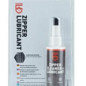 McNett Zip Care 60 ml Reinigungsmittel und Schmiermittel für Reißverschlüsse in transparentem Flakon mit Sprühdüse