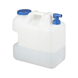Praktischer 25 L Wasserkanister mit Ablasshahn und Schraubdeckel, ideal für Camping und Outdoor-Aktivitäten, BPA-frei, transportabel und leicht zu handhaben.
