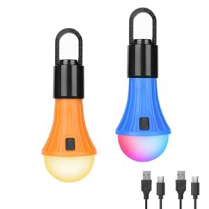 Campinglampe mit 7 Leuchtmodi für Zelt, Camping und Notfall