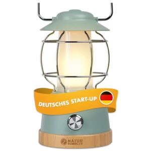 Campinglampe mit Powerbank und IPX4-Wasserdichtheit für gemütliche Abende