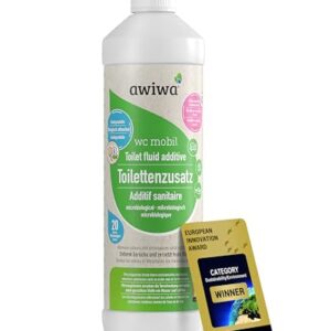 Mikrobiologische Sanitärflüssigkeit für Camping-Toiletten, zersetzt Fäkalien und Papier, entfernt unangenehme Gerüche, umweltfreundlich, chemiefrei