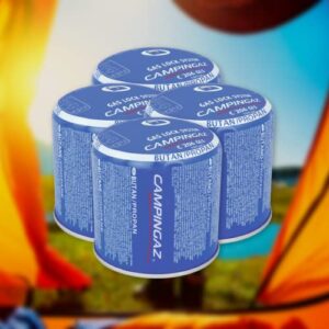 Campingaz Stechkartuschen C 206 GLS Super 190g im 4er Pack für Camping und Outdoor-Aktivitäten