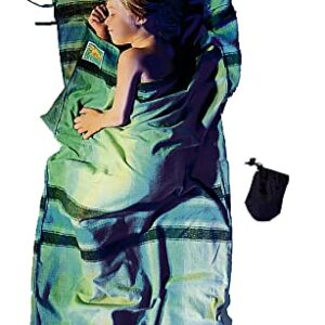 Cocoon Kids TravelSheet aus 100% Baumwolle für Kinder, ideal für Camping und Reisen, 180 x 76 cm, unisex