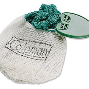Coleman Unisex Zubehör Gaslaterne Glühstrümpfe Insta-clip in Weiß, idealer Ersatz für Gaslaternen mit schneller Montage und sicherer Handhabung.