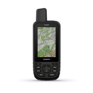 Garmin GPSMap 67 tragbares GPS-Navigationsgerät mit farbigem Bildschirm und robustem Gehäuse, ideal für Outdoor-Aktivitäten wie Wandern und Radfahren.