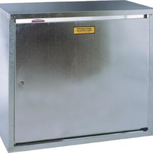 GOK Gasflaschenschrank für die sichere Lagerung von zwei 11 kg Gasflaschen in modernem Design.