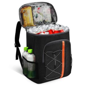 Kühlrucksack für den großen Bedarf, 28 Liter Fassungsvermögen, Aluminiumfolie, isolierend, perfekt für Reisen und Outdoor-Ausflüge
