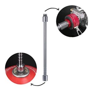 Lixada Gaslaterne Verlängerungsrohr aus Aluminiumlegierung, 7,6 Zoll lang, für die einfache Nutzung von Campingkochern und Gaslampen in unzugänglichen Bereichen.