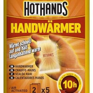 Verpackung von luftaktivierten Handwärmern für sofortige Wärme in der Kälte, 5 Paar, ideal für Outdoor-Aktivitäten