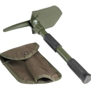 Praktischer und vielseitiger Klappspaten für den Alltag, Camping- Outdoor- oder militärische Einsätze. Mit kletternförmigen Griffstruktur und robusten Konstruktion