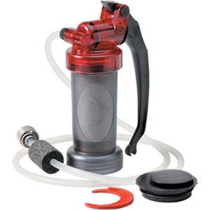 Wasserfilter MSR MiniWorks EX Mikrofilter, perfekt für unterwegs, hohe Durchflussrate, Wasserlieferung für die Gruppe