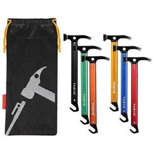Multifunktionales Camping-Gerät mit Hammer, Zeltpfahlentferner und Aufbewahrungstasche für Outdoor-Aktivitäten