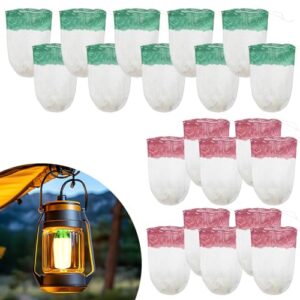 20 Stück Glühstrumpf für Gaslampen, ideal für Outdoor-Aktivitäten wie Wandern, Angeln und Bergsteigen, mit U-förmigen Laternenmänteln für zuverlässige Beleuchtung.